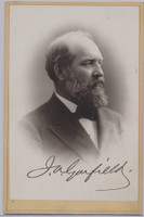 1870's To 1880.s Cabinet James A. Garfield   4 by 6 1/2 inches  #*sku34294