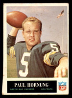 1965 Philadelphia #76 Paul Hornung Miscut Packers    ID:321818