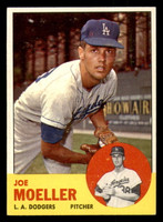 1963 Topps #53 Joe Moeller Excellent+ RC Rookie Dodgers   ID:322075