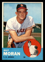 1963 Topps #57 Billy Moran Ex-Mint Angels   ID:322085