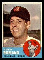 1963 Topps #72 Johnny Romano Ex-Mint Indians   ID:322115