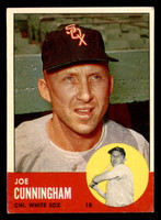 1963 Topps #100 Joe Cunningham Excellent White Sox   ID:322173