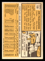 1963 Topps #159 Jim Pagliaroni Excellent Pirates   ID:322276