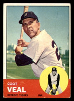 1963 Topps #573 Coot Veal Excellent Tigers    ID:322879