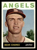 1964 Topps #32 Dean Chance Excellent+ Angels    ID:322959