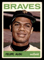 1964 Topps #65 Felipe Alou Very Good Braves    ID:323050