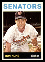 1964 Topps #358 Ron Kline Ex-Mint Senators   ID:323875