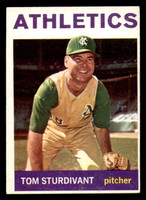 1964 Topps #402 Tom Sturdivant Excellent  ID: 324004