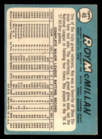 1965 Topps # 45 Roy McMillan Excellent  ID: 324626