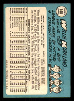 1965 Topps #148 Willie Kirkland Excellent+  ID: 324923