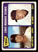1965 Topps #421 Gary Dotter/Jay Ward Twins Rookies Very Good RC Rookie  ID: 325487