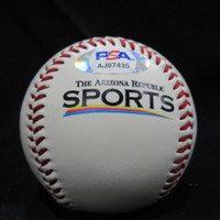 Earl Weaver Frank Robinson Dual Signed Baseball Auto PSA/DNA Authenticated Orioles