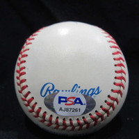 Luis Aparicio OAL Baseball Signed Auto PSA/DNA Authenticated White Sox