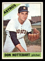 1966 Topps # 21 Don Nottebart Ex-Mint  ID: 326575