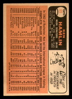 1966 Topps # 69 Ken Hamlin Excellent+  ID: 326710