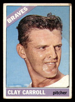 1966 Topps #307 Clay Carroll G-VG 