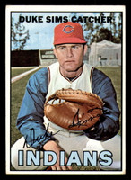 1967 Topps #   3 Duke Sims Excellent 