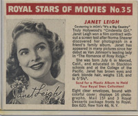 1950-1952 F219-3 Royal Desserts Royal Stars Of Movie #35 Janet Leigh  #*