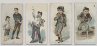 1888 N88 Dukes Tobacco Terrors Of America Lot 16/50 All Back Damage  #*sku34414