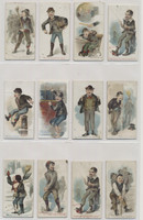1888 N88 Dukes Tobacco Terrors Of America Lot 16/50 All Back Damage  #*sku34414