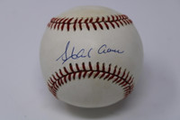 Hank Aaron Braves Signed OAL Baseball PSA/DNA Auto 9 Mint