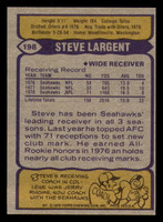 1979 Topps #198 Steve Largent Ex-Mint  ID: 329199
