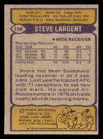 1979 Topps #198 Steve Largent Near Mint  ID: 329200