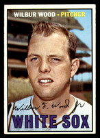 1967 Topps #391 Wilbur Wood DP Excellent+  ID: 329437