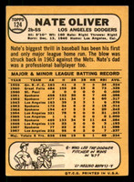1968 Topps #124 Nate Oliver VG-EX 