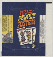 1968 Topps Krazy People Posters 5 Cents Wrapper  #*sku34433