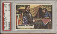1962 Civil War News #79 Council Of War  PSA 5  EX  #* Better Card *