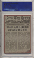 1962 Civil War News #79 Council Of War  PSA 5  EX  #* Better Card *