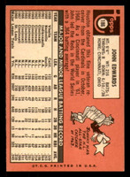 1969 Topps #186 Johnny Edwards Ex-Mint  ID: 331852