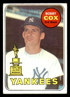 1969 Topps #237 Bobby Cox VG-EX RC Rookie 