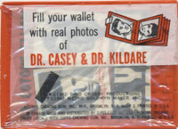 1962 Topps Casey & Kildare 5 Cents Cello Tears Wrapper  #*sku34485