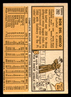1963 Topps #282 Bobby Del Greco Ex-Mint  ID: 333593