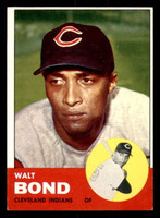 1963 Topps #493 Walt Bond Excellent+  ID: 333944