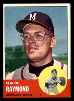 1963 Topps #519 Claude Raymond Excellent+ RC Rookie  ID: 333989
