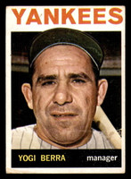 1964 Topps # 21 Yogi Berra MG Very Good  ID: 334751