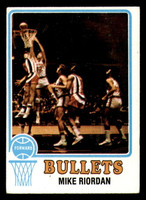 1973-74 Topps # 35 Mike Riordan Excellent+ 