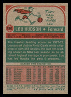 1973-74 Topps #150 Lou Hudson Excellent+  ID: 335167