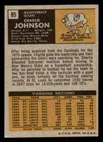 1971 Topps # 85 Charley Johnson Ex-Mint 