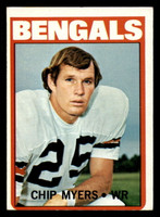 1972 Topps # 17 Chip Myers Excellent+ RC Rookie  ID: 335483