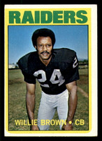 1972 Topps # 28 Willie Brown Excellent+ 