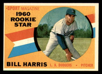 1960 Topps #128 Bill Harris RS Near Mint RC Rookie  ID: 337725