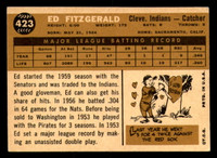 1960 Topps #423 Ed Fitz Gerald Ex-Mint  ID: 338142
