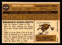 1960 Topps #434 Brooks Lawrence Excellent+  ID: 338176