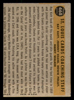 1960 Topps #468 Cardinals Coaches Miscut Cardinals   ID:338292