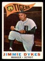 1960 Topps #214 Jimmie Dykes MG Very Good  ID: 338302