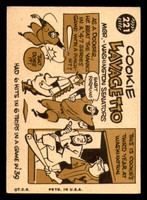 1960 Topps #221 Cookie Lavagetto MG Very Good  ID: 338307